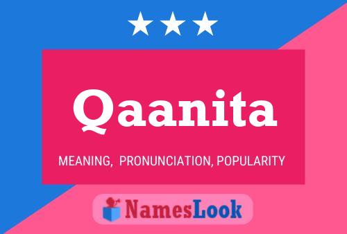 Qaanita Name Poster