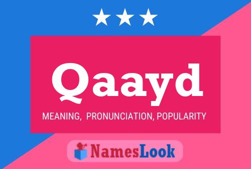 Qaayd Name Poster