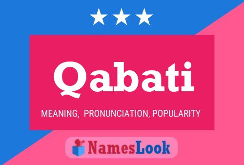 Qabati Name Poster