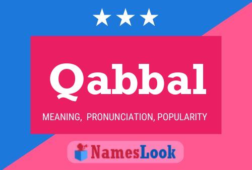 Qabbal Name Poster