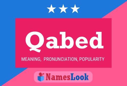 Qabed Name Poster