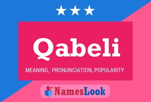 Qabeli Name Poster