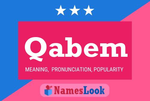 Qabem Name Poster