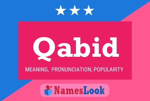 Qabid Name Poster