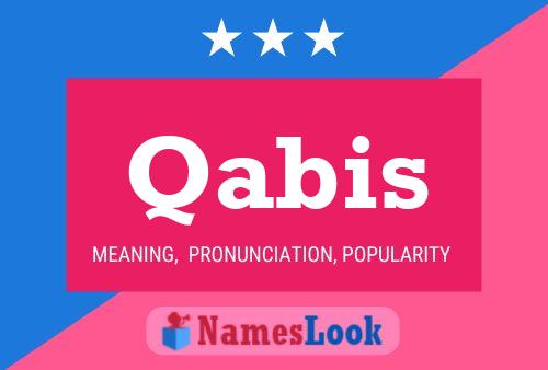 Qabis Name Poster