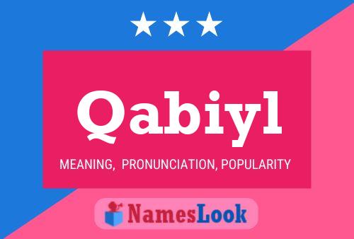 Qabiyl Name Poster