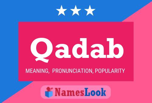 Qadab Name Poster