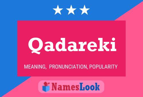 Qadareki Name Poster