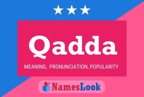 Qadda Name Poster