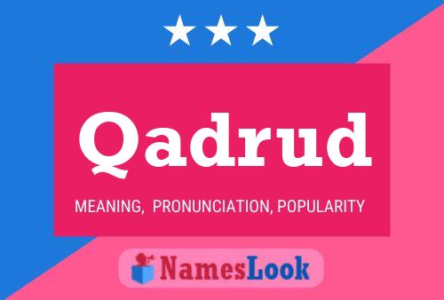 Qadrud Name Poster