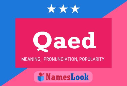 Qaed Name Poster