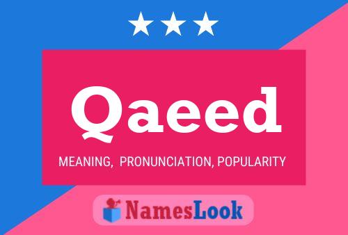 Qaeed Name Poster