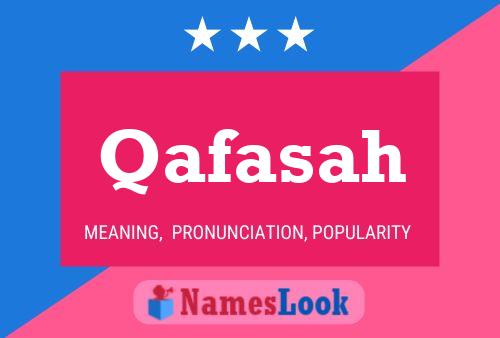 Qafasah Name Poster