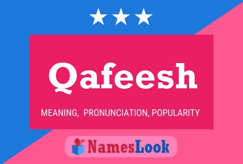 Qafeesh Name Poster