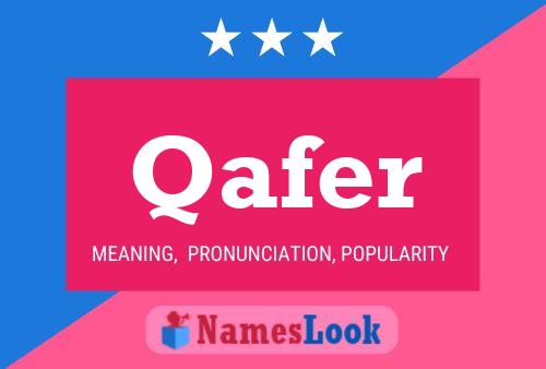 Qafer Name Poster