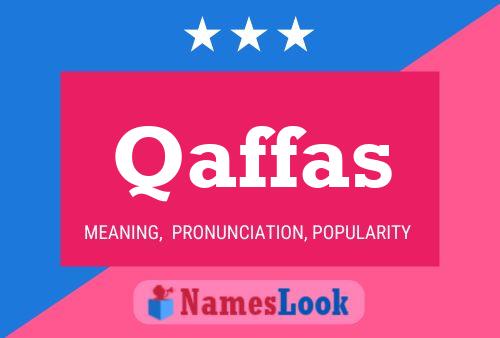 Qaffas Name Poster