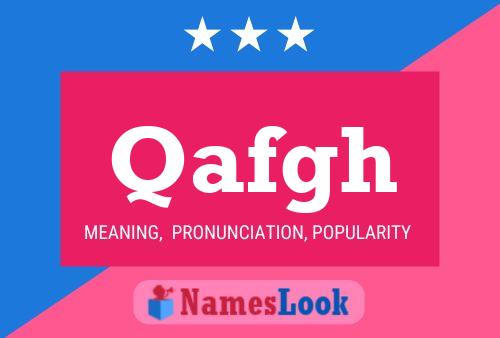 Qafgh Name Poster