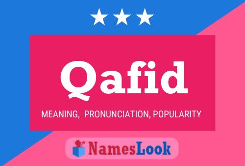 Qafid Name Poster