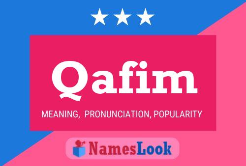 Qafim Name Poster