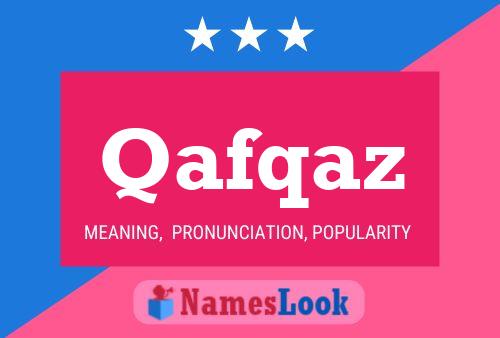 Qafqaz Name Poster