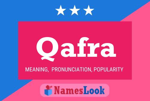 Qafra Name Poster