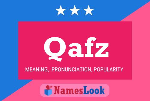 Qafz Name Poster