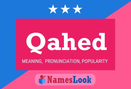 Qahed Name Poster