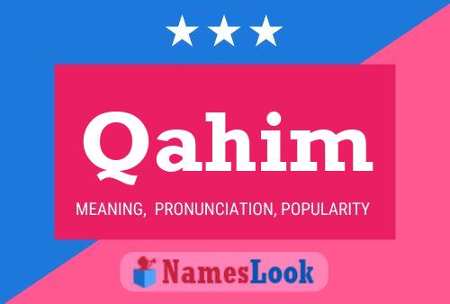 Qahim Name Poster