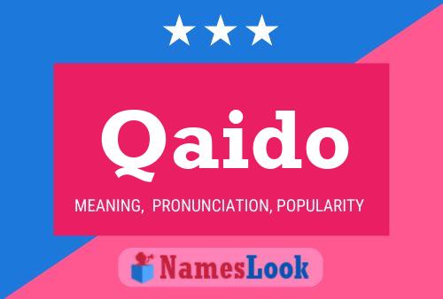 Qaido Name Poster