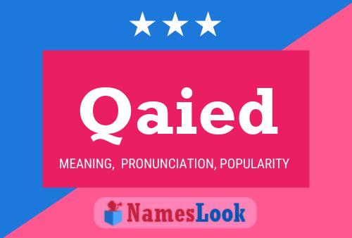 Qaied Name Poster