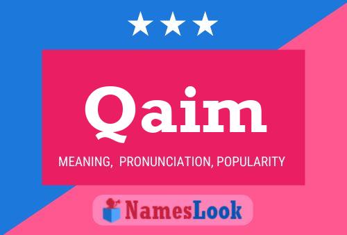 Qaim Name Poster