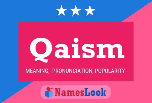 Qaism Name Poster