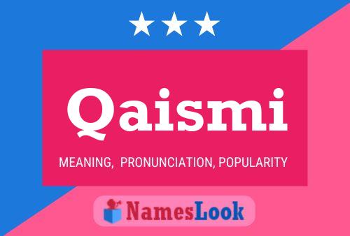 Qaismi Name Poster