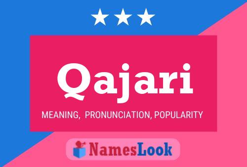 Qajari Name Poster