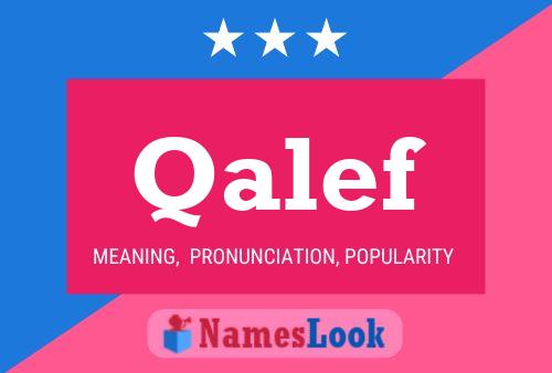 Qalef Name Poster