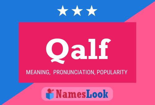 Qalf Name Poster