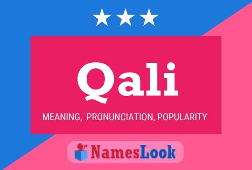 Qali Name Poster