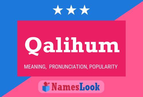 Qalihum Name Poster