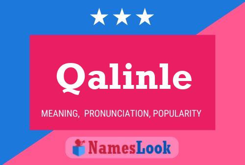 Qalinle Name Poster