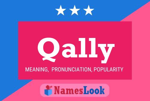 Qally Name Poster