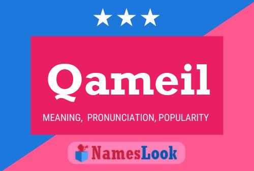 Qameil Name Poster