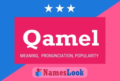 Qamel Name Poster