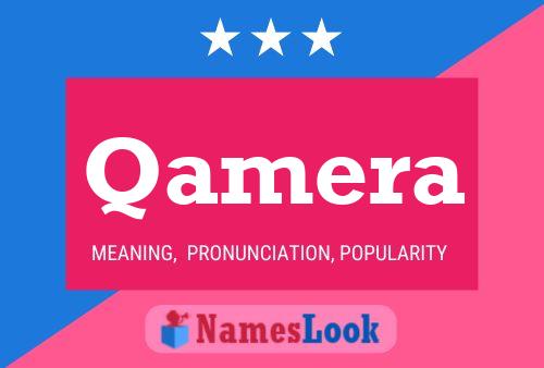 Qamera Name Poster