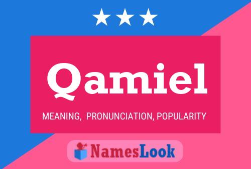 Qamiel Name Poster