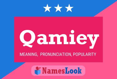 Qamiey Name Poster