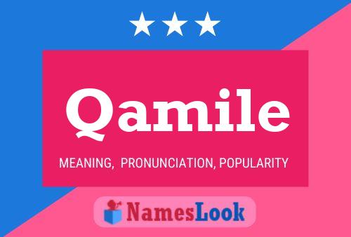 Qamile Name Poster