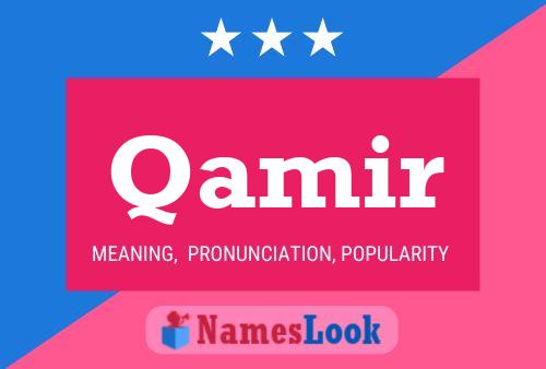 Qamir Name Poster