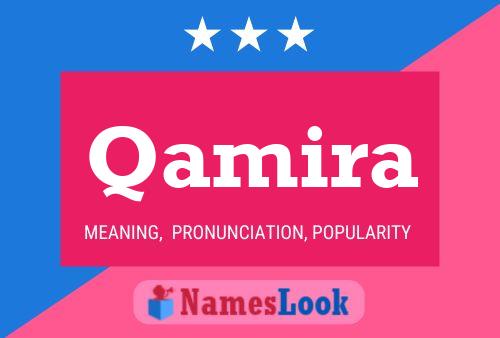 Qamira Name Poster