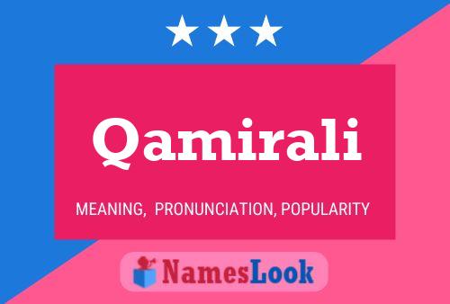 Qamirali Name Poster