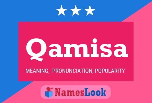 Qamisa Name Poster